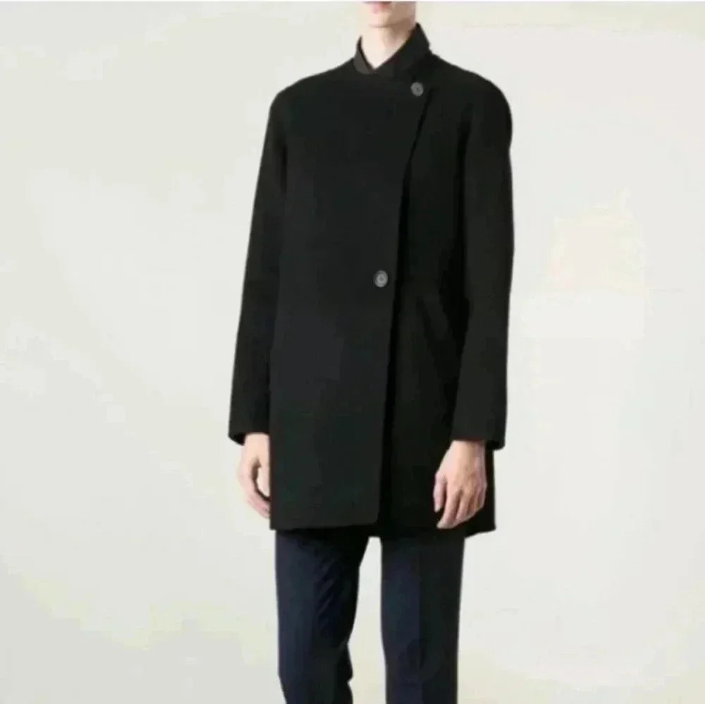 Theory Nyma Coat in Double-Face Wool - Picture 3 of 7